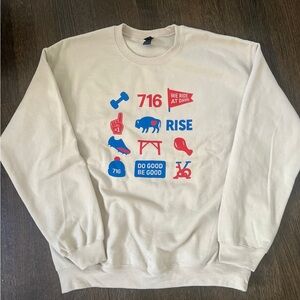 Buffalo NY themed Sweatshirt size M